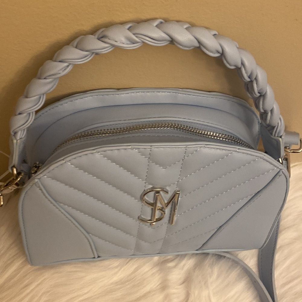 NWT Steve Madden (bhardyy) Top Handle/Crossbody - Blue - Picture 5 of 11